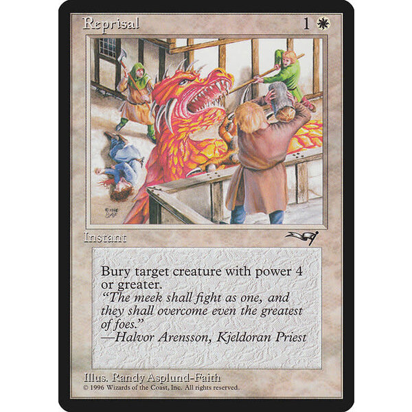 Magic: The Gathering Reprisal (Red Dragon) (13a) Lightly Played