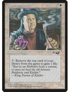 Magic: The Gathering Royal Herbalist (Man) (15a) Moderately Played