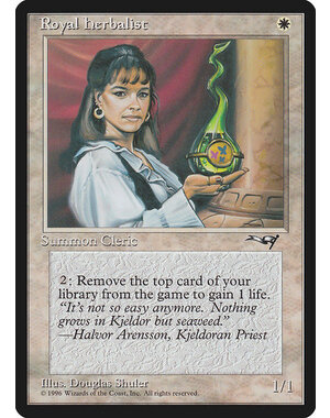 Magic: The Gathering Royal Herbalist (15b) Moderately Played