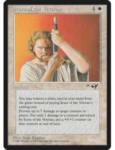 Magic: The Gathering Scars of the Veteran (016) Damaged