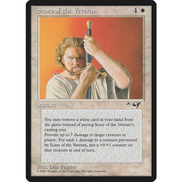 Magic: The Gathering Scars of the Veteran (016) Damaged