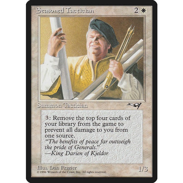 Magic: The Gathering Seasoned Tactician (017) Lightly Played