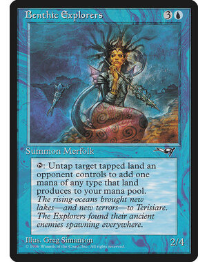 Magic: The Gathering Benthic Explorers (On the Rocks) (24a) Lightly Played