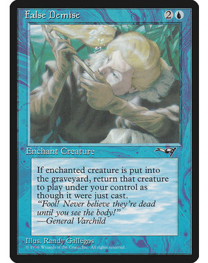 Magic: The Gathering False Demise (Underwater) (27b) Lightly Played