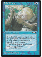 Magic: The Gathering False Demise (Underwater) (27b) Moderately Played