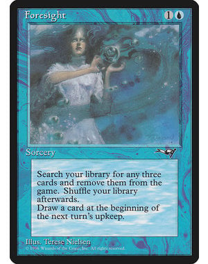 Magic: The Gathering Foresight (White Dress) (29a) Lightly Played