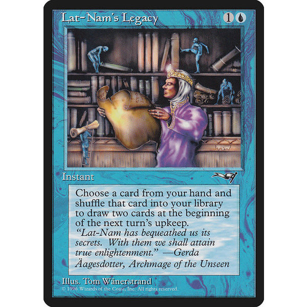 Magic: The Gathering Lat-Nam's Legacy (Scroll) (30a) Moderately Played