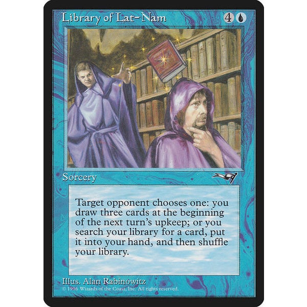 Magic: The Gathering Library of Lat-Nam (031) Lightly Played