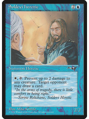 Magic: The Gathering Soldevi Heretic (Blue Robe) (33a) Moderately Played