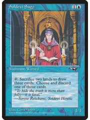 Magic: The Gathering Soldevi Sage (2 Candles) (34a) Moderately Played