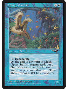Magic: The Gathering Spiny Starfish (035) Lightly Played
