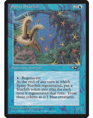 Magic: The Gathering Spiny Starfish (035) Lightly Played