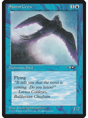 Magic: The Gathering Storm Crow (Flying Right) (36a) Damaged