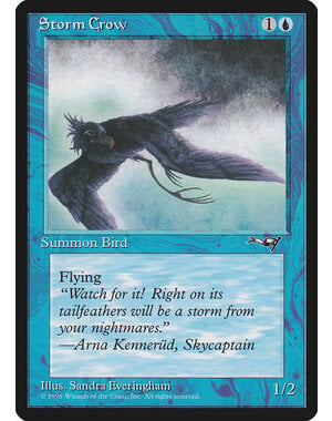 Magic: The Gathering Storm Crow (Flying Left) (36b) Lightly Played