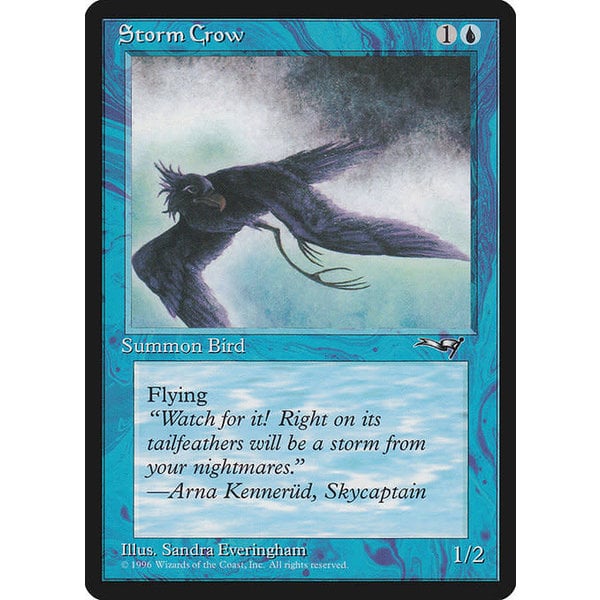 Magic: The Gathering Storm Crow (Flying Left) (36b) Lightly Played