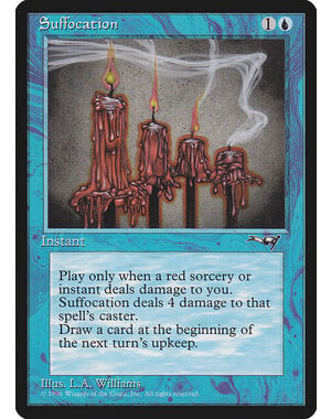 Magic: The Gathering Suffocation (038) Damaged