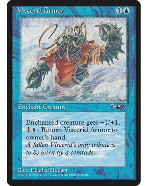 Magic: The Gathering Viscerid Armor (Crashing Wave) (41a) Lightly Played