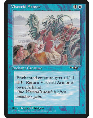 Magic: The Gathering Viscerid Armor (41b) Damaged