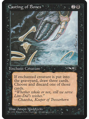 Magic: The Gathering Casting of Bones (44a) Damaged