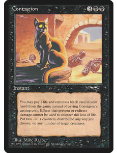 Magic: The Gathering Contagion (045) Heavily Played