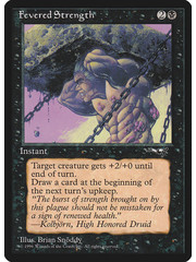 Magic: The Gathering Fevered Strength (50a) Moderately Played