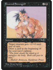Magic: The Gathering Fevered Strength (Foaming at Mouth) (50b) Moderately Played
