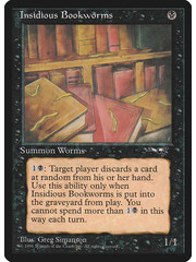 Magic: The Gathering Insidious Bookworms (51a) Moderately Played