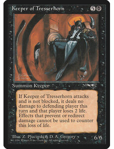 Magic: The Gathering Keeper of Tresserhorn (052) Lightly Played