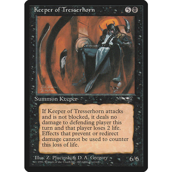 Magic: The Gathering Keeper of Tresserhorn (052) Lightly Played