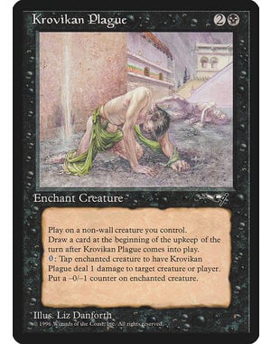 Magic: The Gathering Krovikan Plague (054) Lightly Played