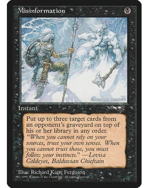 Magic: The Gathering Misinformation (056) Lightly Played