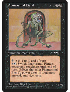 Magic: The Gathering Phantasmal Fiend (Doorway) (57b) Moderately Played