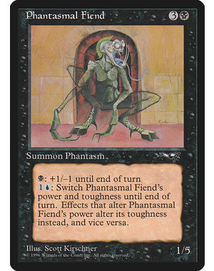 Magic: The Gathering Phantasmal Fiend (Doorway) (57b) Moderately Played