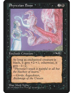 Magic: The Gathering Phyrexian Boon (58a) Moderately Played