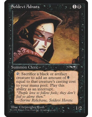 Magic: The Gathering Soldevi Adnate (Woman) (60a) Moderately Played