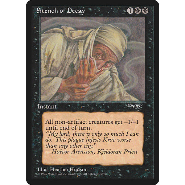 Magic: The Gathering Stench of Decay (61b) Lightly Played