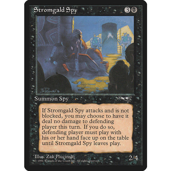 Magic: The Gathering Stromgald Spy (062) Heavily Played