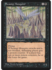 Magic: The Gathering Swamp Mosquito (Brown Trees) (63b) Heavily Played