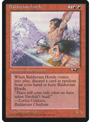 Magic: The Gathering Balduvian Horde (065) Heavily Played