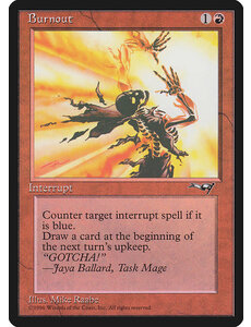 Magic: The Gathering Burnout (068) Damaged