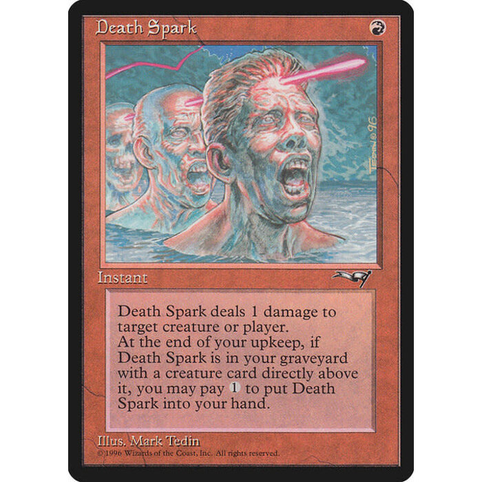 Magic: The Gathering Death Spark (070) Lightly Played
