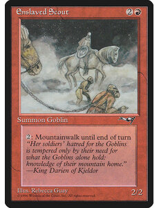 Magic: The Gathering Enslaved Scout (Horses) (71a) Moderately Played