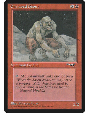 Magic: The Gathering Enslaved Scout (105) Moderately Played