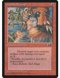 Magic: The Gathering Gorilla Shaman (72a) Lightly Played