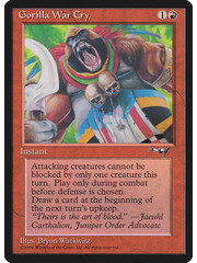 Magic: The Gathering Gorilla War Cry (73b) Lightly Played