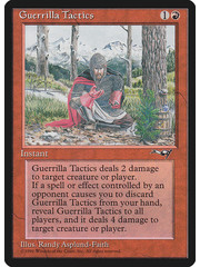 Magic: The Gathering Guerrilla Tactics (Kneeling Knight) (74a) Moderately Played
