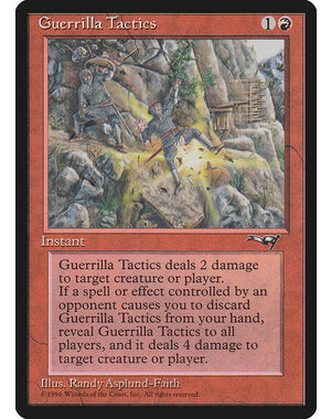 Magic: The Gathering Guerrilla Tactics (Cliff) (74b) Heavily Played