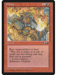 Magic: The Gathering Pillage (076) Lightly Played