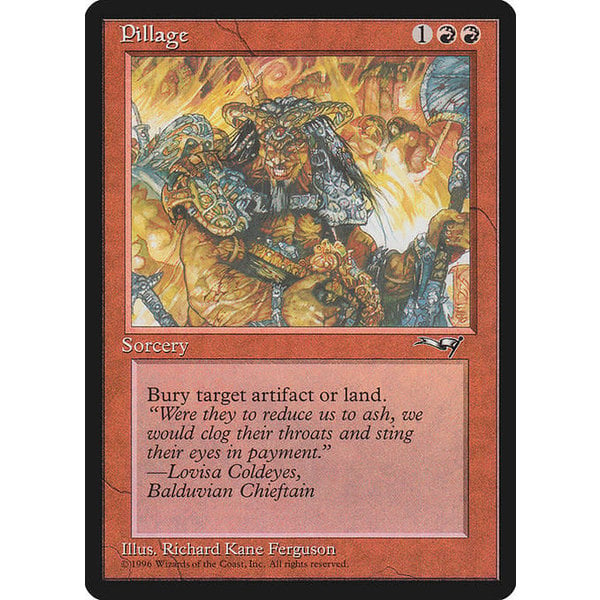 Magic: The Gathering Pillage (076) Lightly Played