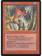 Magic: The Gathering Primitive Justice (077) Lightly Played